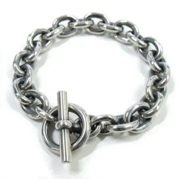 실버 925 팥 팔찌