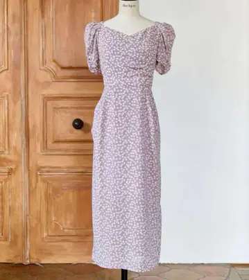 Herlipto 체리 원피스 S pale mauve