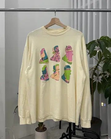 80s Long Sleeve T-shirt 'made in U.S.A'