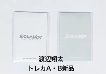 Snow Man 와타나베 쇼타 포토 카드 세트 새상품