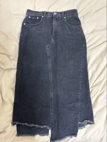 rag & bone/JEAN 타이트 스커트 24 다크 그레이