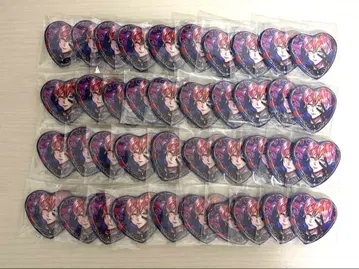 [ 낱개 판매 ] 악마 사냥꾼 테디 발렌타인 캔뱃지 40개