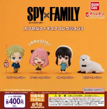 SPY x FAMILY 캡슐 피규어 컬렉션 3