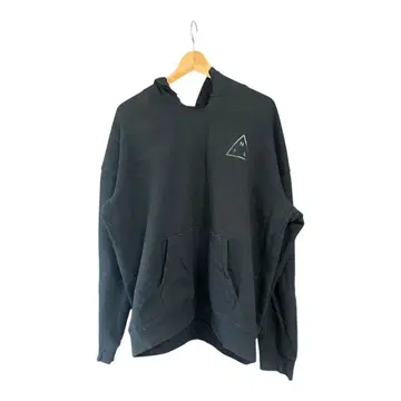 레어 H&M 오버 사이즈 블랙 후드티 로고 리메이크 상품