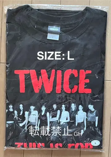 TWIC 새상품 T셔츠 L사이즈 ENEMY PHOTO T-SHIRT
