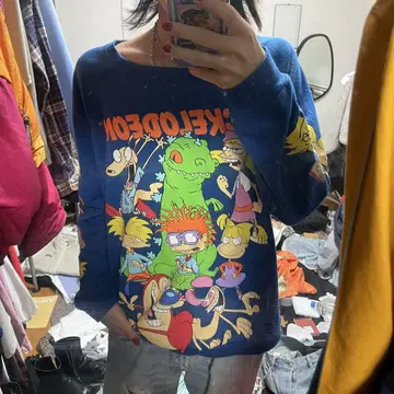 00s Nickelodeon 해외 애니메이션 맨투맨 [ 착용컷 있음 ]