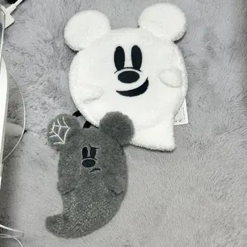 유령 미키 베레모 & 숄더백 세트