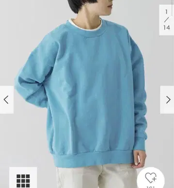 doors 별주 STAR&STRIPE 맨투맨 스카이블루 어반 리서치
