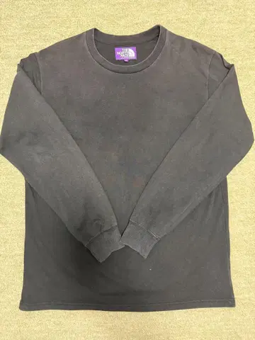 THE NORTH FACE 블랙 긴팔 티셔츠 M