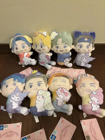 산리오 NCT 봉제 인형 손잡이