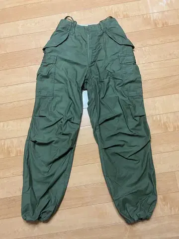 M-65 1967년식 카고 팬츠 L 알루미늄 지퍼 초기형?