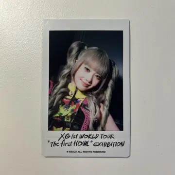 XG 히나타 HINATA exhibition 전시회 폴라로이드