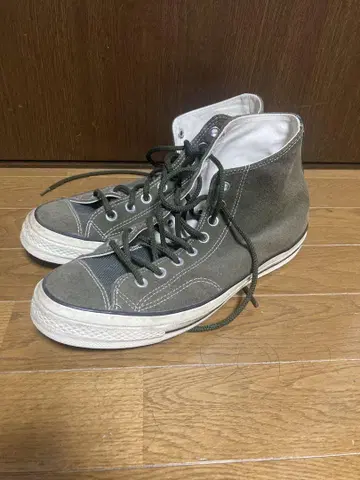 CONVERSE ct70 하이컷 스니커즈 올리브 그린