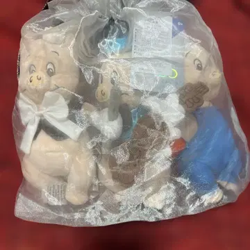 디즈니 100주년 3마리 아기 돼지 봉제 인형