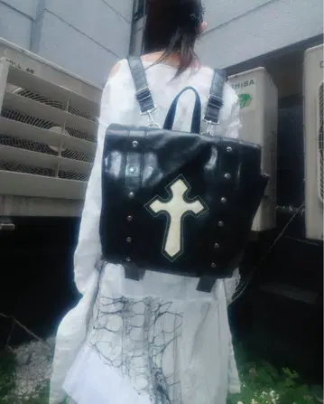 [ ALGONQUINS ] Cross bag 2way white