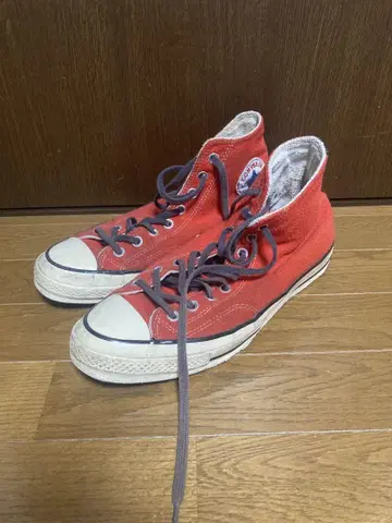 CONVERSE ct70 하이컷 스니커즈 레드
