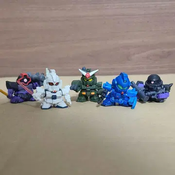 SD 건담 풀 컬러 스테이지 5종 세트