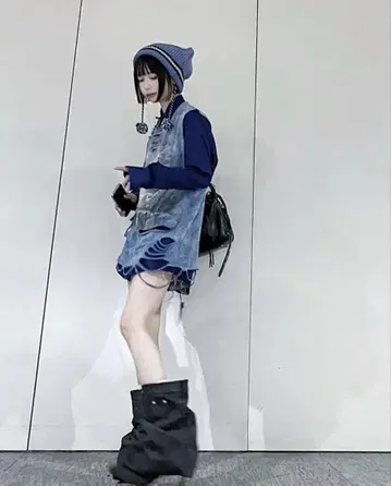 ALAND 아노 콜라보 니트 모자