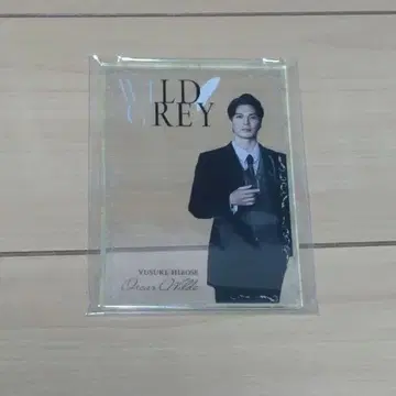 와일드 그레이 아크릴 카드 히로세 유스케