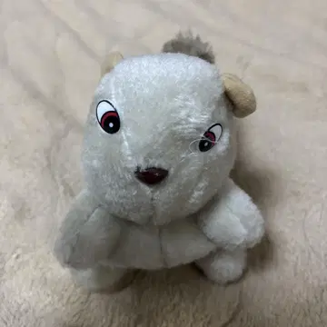 크림색 다람쥐 봉제 인형