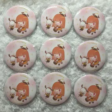 컬러풀 피치 산리오 에토 디폴트 캔뱃지