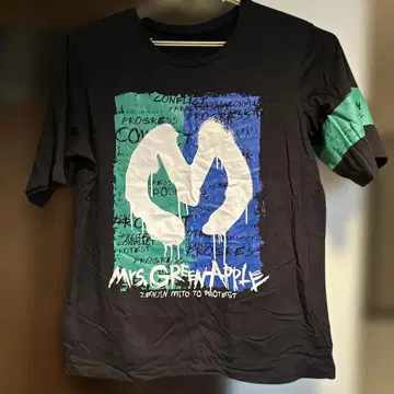 Mrs.GREEN APPLE 티셔츠 프리 사이즈