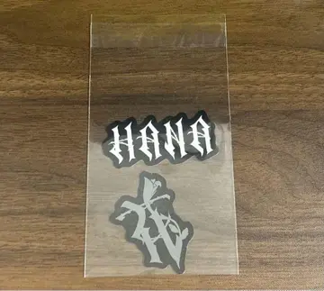 HANA 로고 스티커 2개 세트