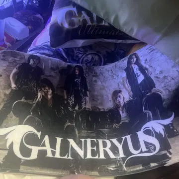 GALNERYUS 밴드 멤버 패브릭 소재 아이템 플로어 매트
