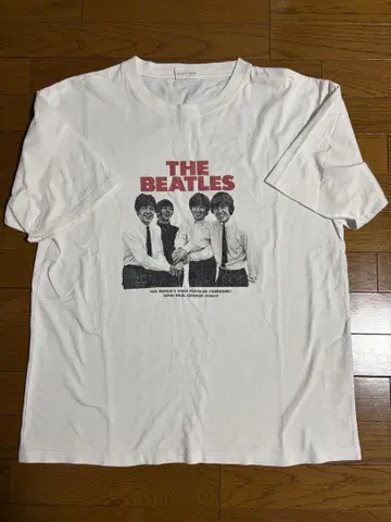 THE BEATLES T셔츠 화이트