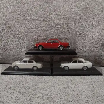 Nissan Collection 블루버드 1/43 3대 세트