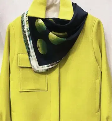 레어 미사용 PaulSmith 스톨 애플 디자인 스카프