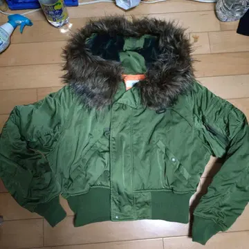AZUL BY MOUSSY N-2B M 밀리터리 자켓 블루종