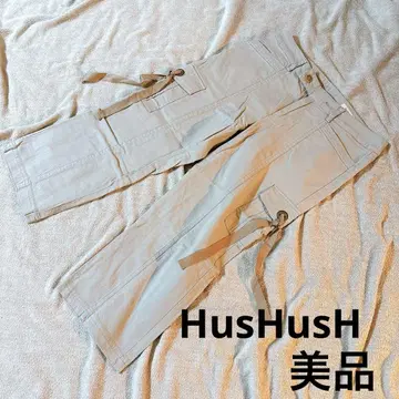 [새상품급] HusHusH 베이지 워크 팬츠 사이즈 3