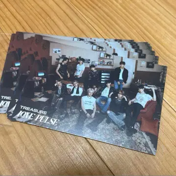 TREASURE LOVE PULSE 엽서 10장 세트 시리얼 미사용