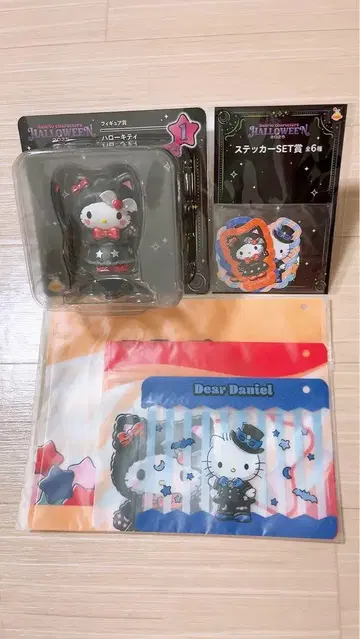 가격 인하 산리오 해피 복권 할로윈 2025 헬로키티 3세트