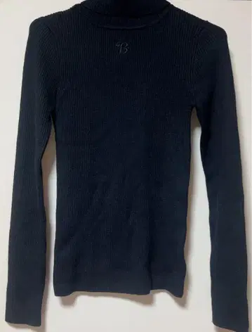 Bibiy B.TURTLE KNIT 터틀넥 니트 블랙