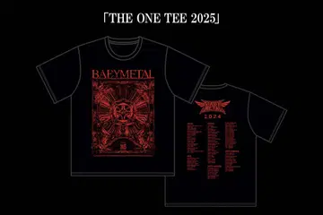 BABYMETAL THE ONE TEE 2025 XXL