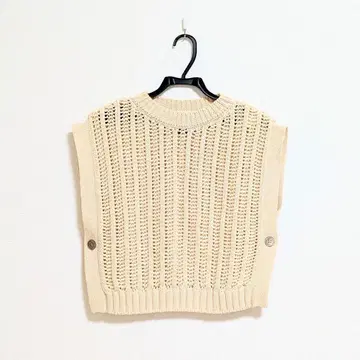 BATONER CHUNKY SUKASHI CREW VEST