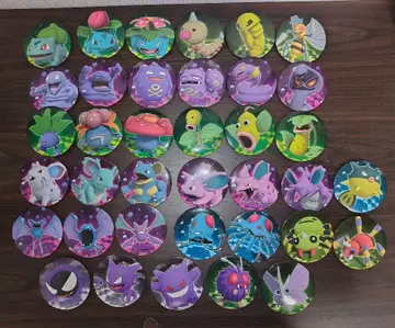 포켓몬 My 151 캔뱃지 독 타입 컴플리트 세트