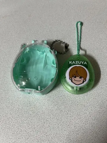 KAZUYA 키링 민트 그린 케이스 포함