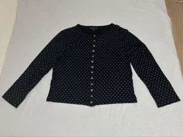 아네스베 레이온 도트 무늬 가디건(T3)