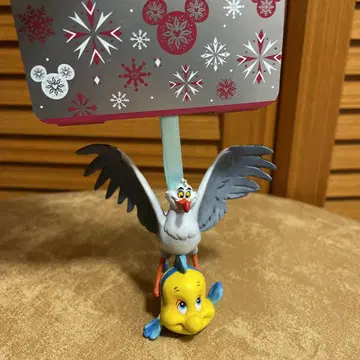 새상품 디즈니 인어공주 플라운더 스캇틀 오너먼트