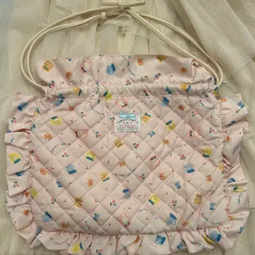 산리오 Sanrio 치어리 참 프렌즈 디자인 시리즈 퀼팅 토트