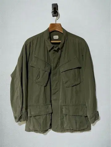 60s US.ARMY 정글 퍼티그 자켓 small-short