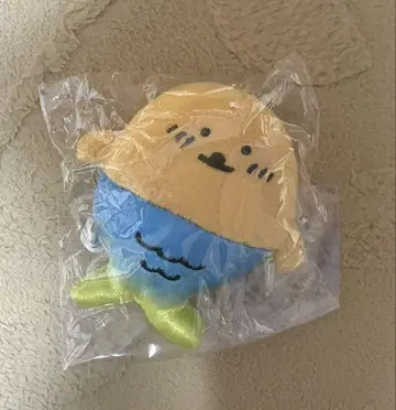 농담곰 두더지 크로켓 마스코트 키체인 (생선 생)