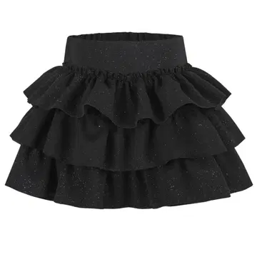 Kirakira frill culotte mini skirt