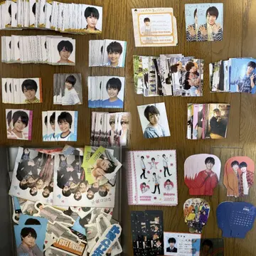 오니시 류세이 데이터 카드 굿즈 씰 묶음 판매
