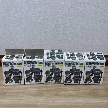 닥터 슬럼프 아라레짱 밀리터리 코스튬 피규어 5체 세트