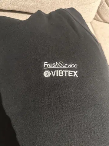 FreshService VIBTEX 블랙 후드티 L