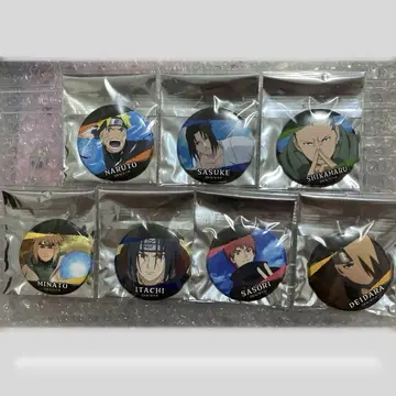 트레이딩 메모리즈 캔뱃지 NARUTO 돌풍전 7점 일괄 판매 세트